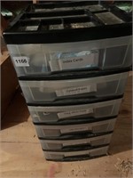 BIN ORGANIZER AND CONTENTS