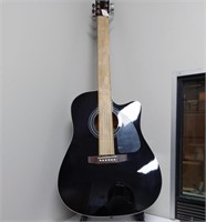 Marquez MD150CE 6 String Black Electric Guitar