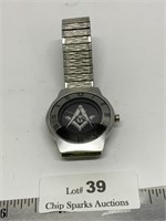 Masonic Men’s Watch Vintage, Keeps Perfect Time