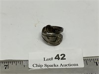 Silver Spoon Ring, Very Nice Condition