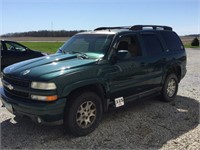 2002 Chevrolet Z71, runs, does not go in reverse,