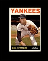 1964 Topps #299 Bill Stafford EX to EX-MT+