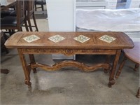 19th Century Walnut Sideboard Table