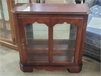 Pulaski 30" 19th Cent. Wood Curio Cabinet