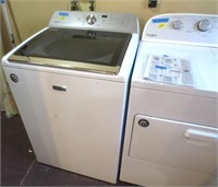 2020 Maytag washing machine, left side