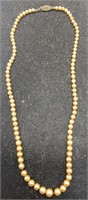 Vintage 18” pearl necklace
