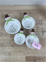 Snowman Christmas Measuring Cup