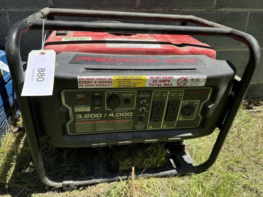 Predator 4000 Watt Generator