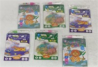 CHILDRENS WATER REVEAL ACTIVITY PADS 6BOOKS AGES