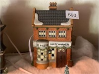 Dickens Village Dept 56 Geo Weeton Watchmaker