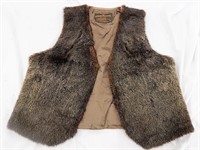 Vintage Alaska Fur Company Fur Vest