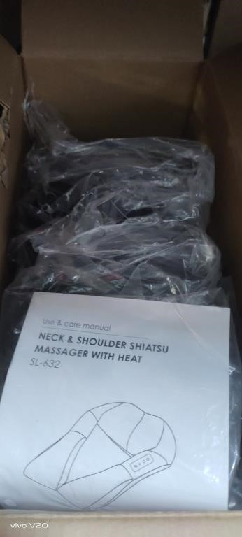Snailax Shiatsu Neck and Shoulder Massager - Back