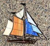 Stained Glass Ship