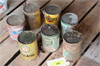Cardboard Oil Cans