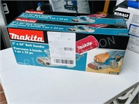 Makita 3" x 24" electric belt sander - new