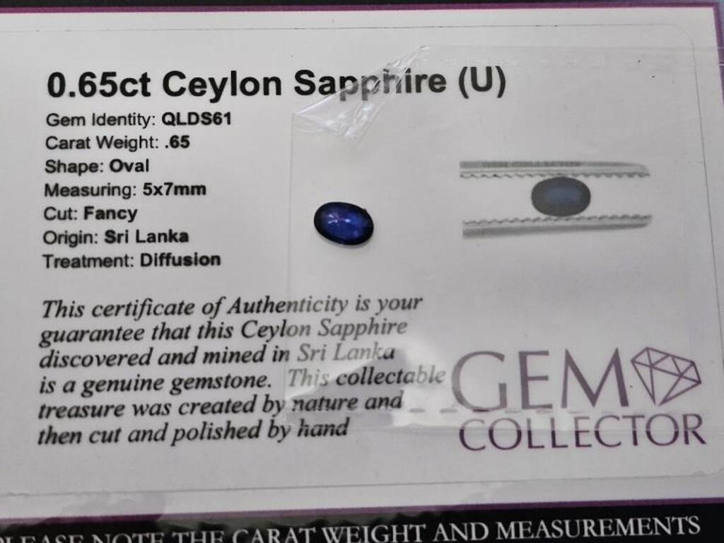 .65ct Ceylon Sapphire