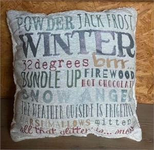 Brentwood Holiday Decorative Pillow retail $20