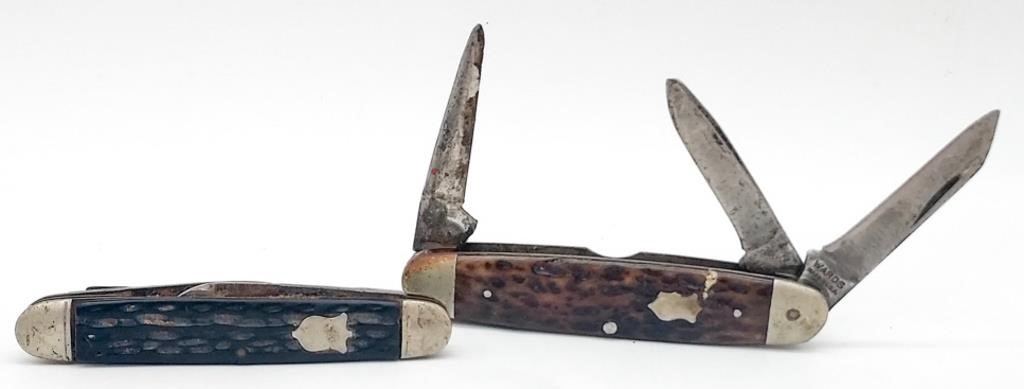 (JK) Two Vintage Utility Pocket Knives