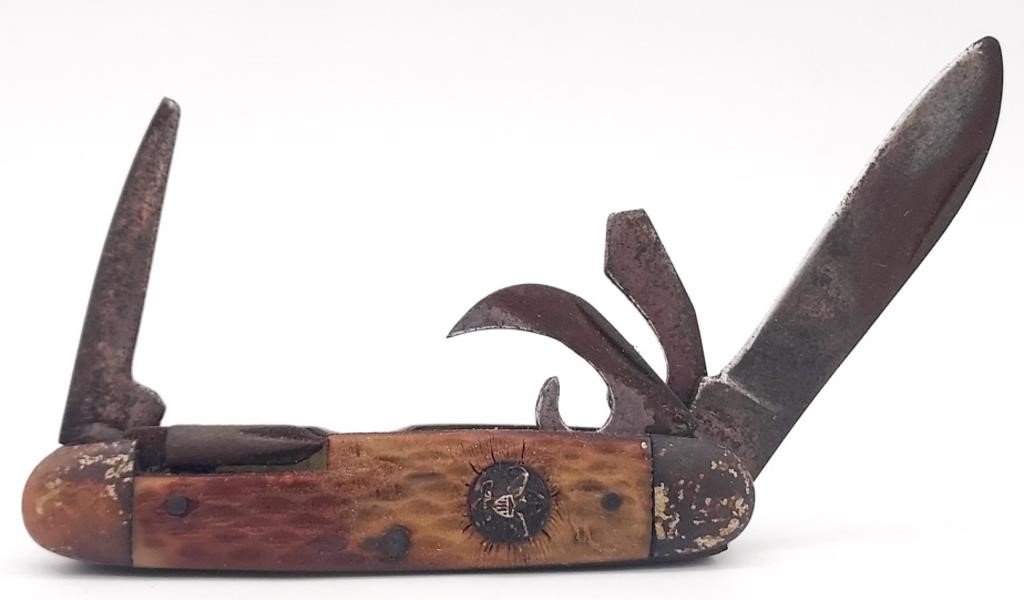 (JK) Vintage Imperial Boy Scout Pocket Knife