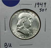 1949 Walking Liberty Half Dollar BU