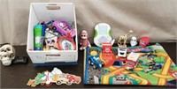 Box of Toys with Play Rug