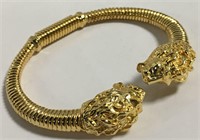 Costume Lion Cuff Bracelet