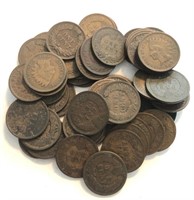 Tube of (55) Indian Head Cents