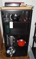 Shelf and contents to include: hammered