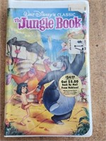 VTG Walt Disney The Jungle Book Black Diamond VHS