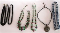 4 Costume Jewelry Necklaces