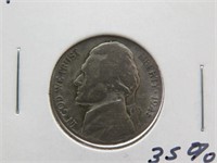 Jefferson War Nickel 1945 P
