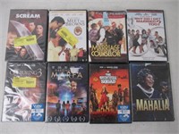 Lot Of 8 Assorted DVD Movies