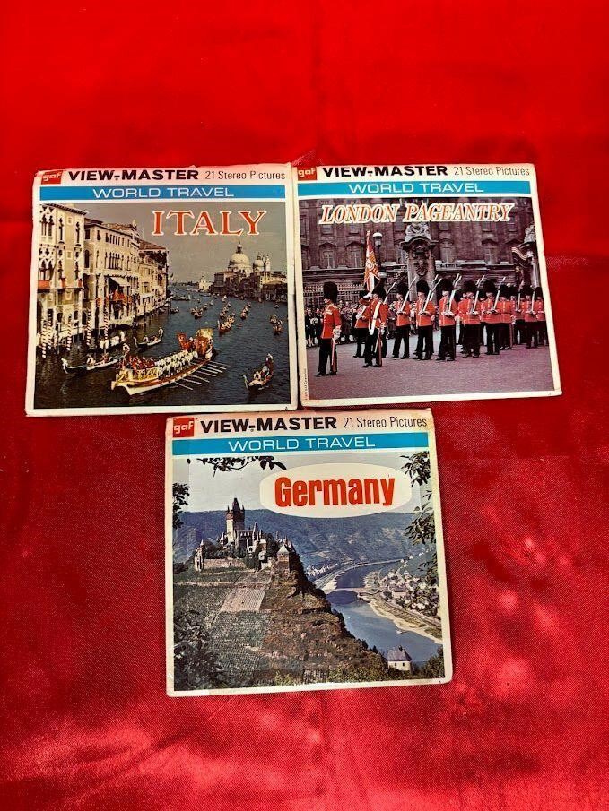 VTG GAF View Master Stereo pictures, Qty 3