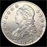 1827 Capped Bust Half Dollar CLOSELY UNCIRCULATED