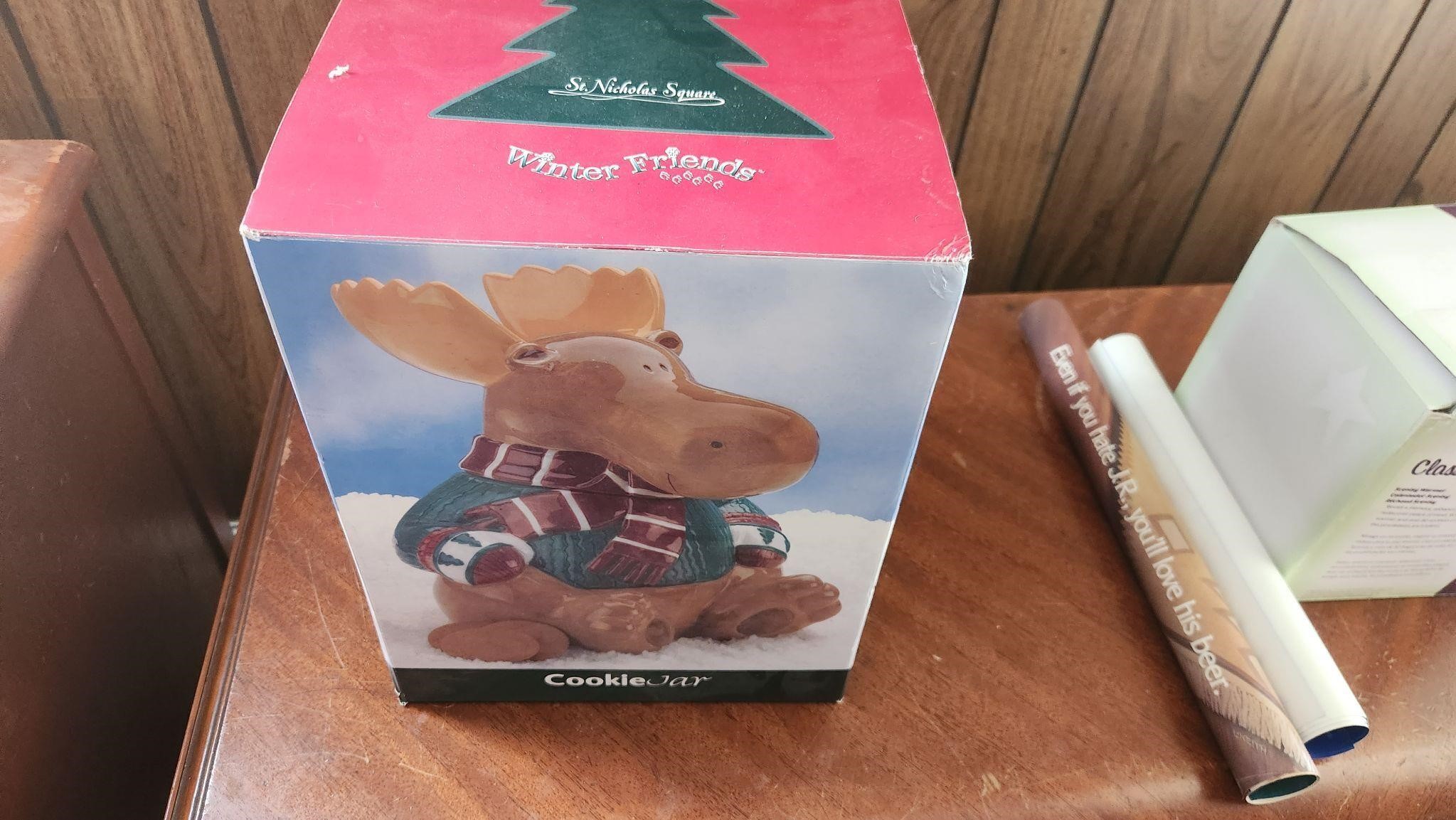 Christmas moose