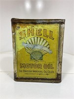 Rare Shell Imperial Gallon Motor Oil Tin