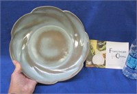 frankoma pottery bowl - large