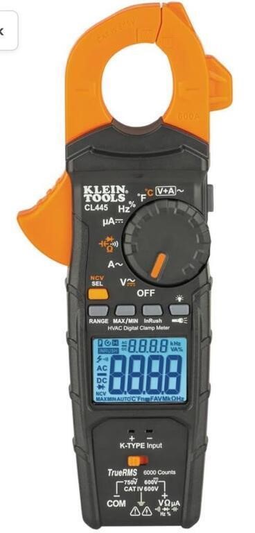 KLEIN TOOLS, HVAC CLAMP METER