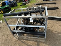 New JCT Skidsteer Auger w/2 bits