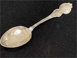 Sterling Silver Souvenir Spoon Jackson MS 15g