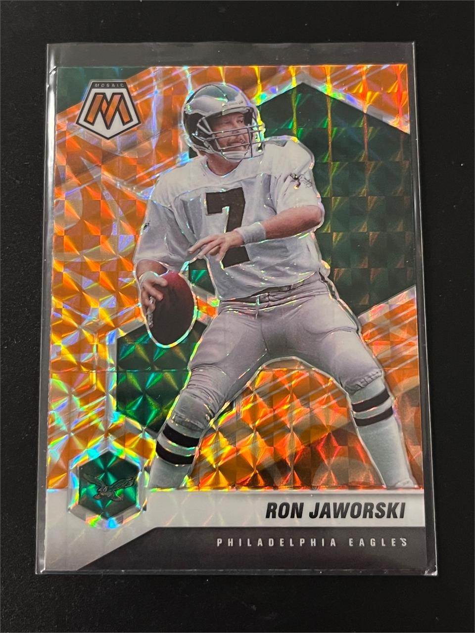 Ron Jaworski Prizm Orange