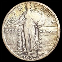 1927-S Standing Liberty Quarter NICELY CIRCULATED