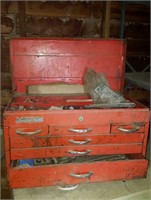 Metal MBCentury Tool Box with Tools