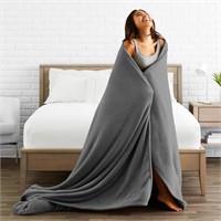 Bare Home Ultra Soft Microplush Velvet Blanket
