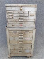 Vintage Craftsman Rolling Tool Cabinet and Chest,