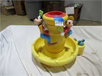 large Mickey Mouse and Goofy sprinkler