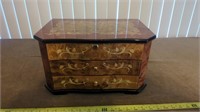 WOODEN JEWELRY BOX