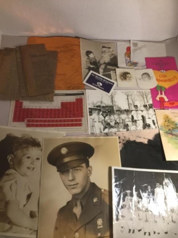 MIXED VINTAGE EPHEMERA LOT