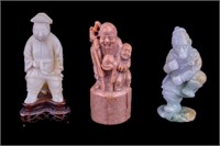 Jadeite & Other Carved Figures