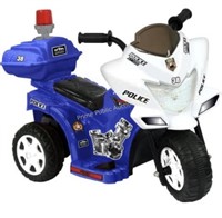 Kid Motorz $71 Retail 6V Lil Patrol Car, Blue,
